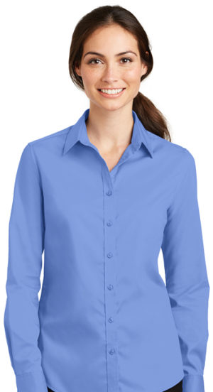 #L663 – Port Authority Ladies SuperPro Twill Shirt