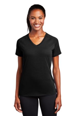 #LST700 – Sport-Tek Ladies V-Neck Tee