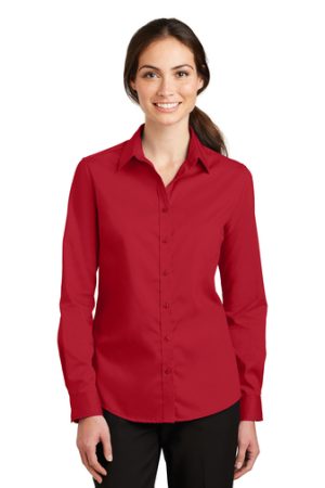 #L663 – Port Authority Ladies SuperPro Twill Shirt