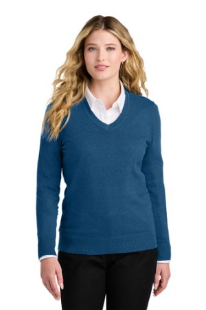 #LSW2850 – Port Authority Ladies V-Neck Sweater